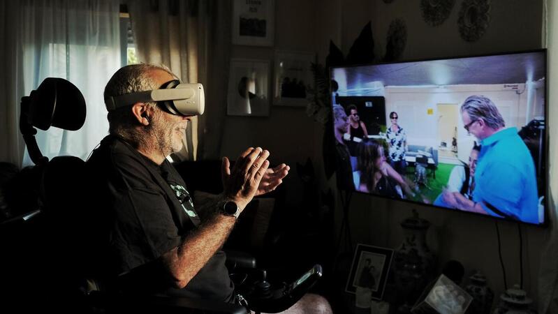Doente com ELA assiste ao NOS Alive através da realidade virtual