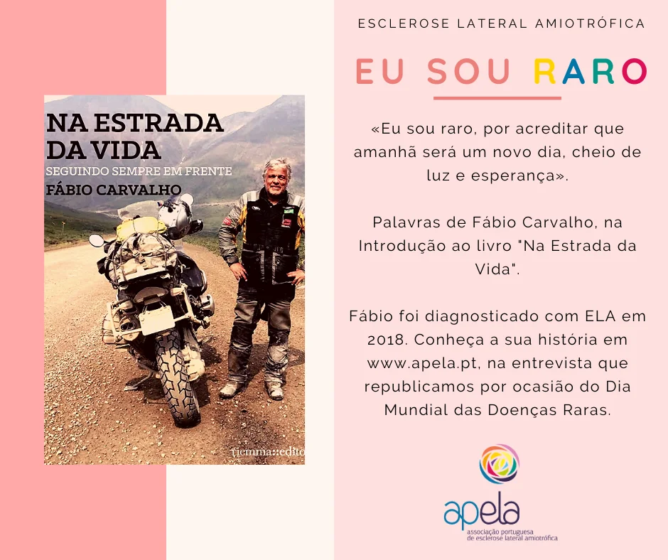 Republicação: Fábio Carvalho, autor de 'Na Estrada da Vida', um livro escrito com recurso ao olhar